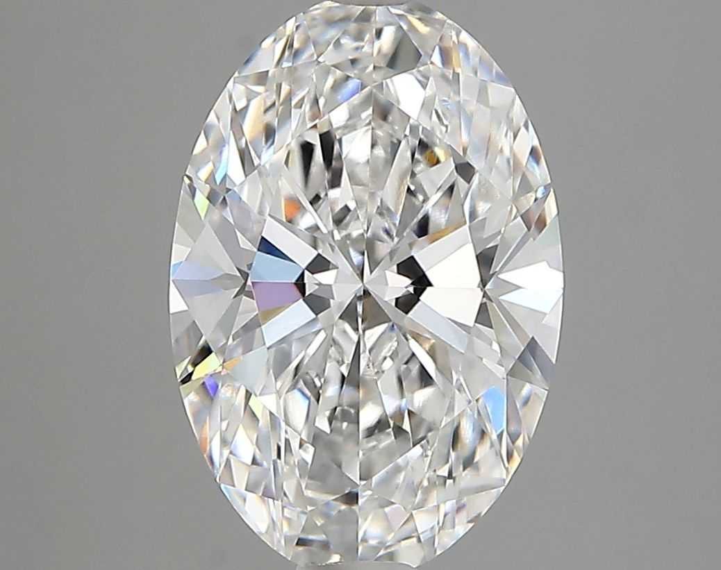 3.01 ct. oval Lab Grown Diamond front image