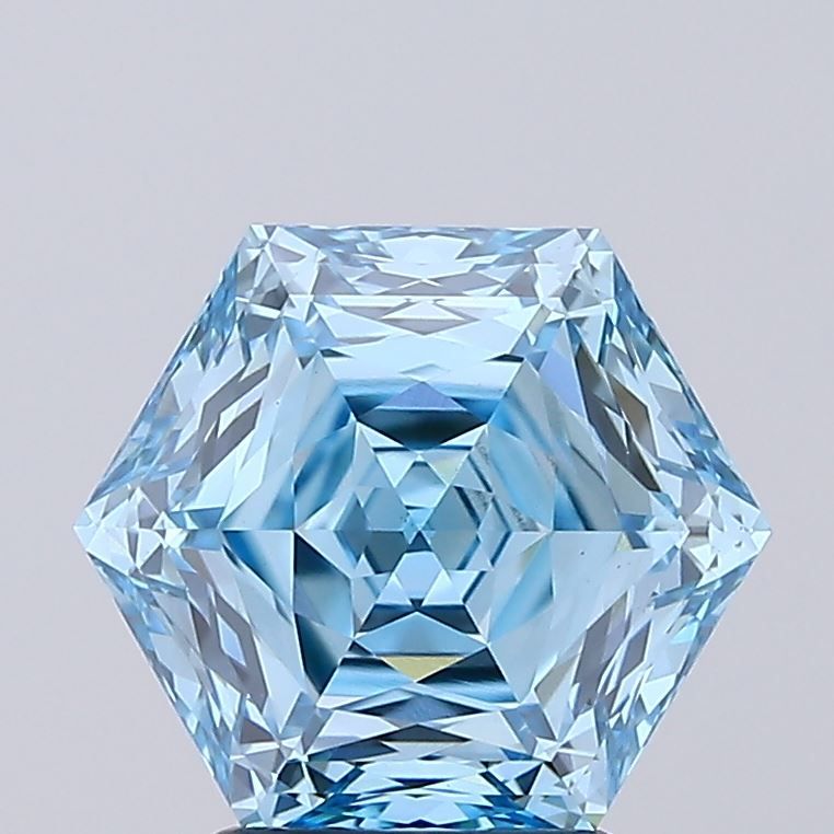 3.05 ct lab-grown Hexagonal Diamond