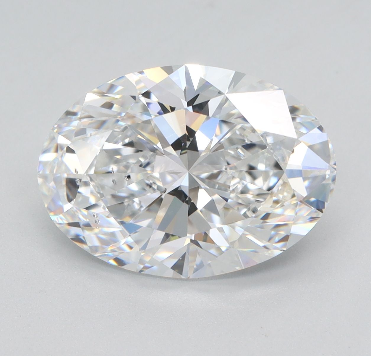 3.36 ct. oval Lab Grown Diamond front image