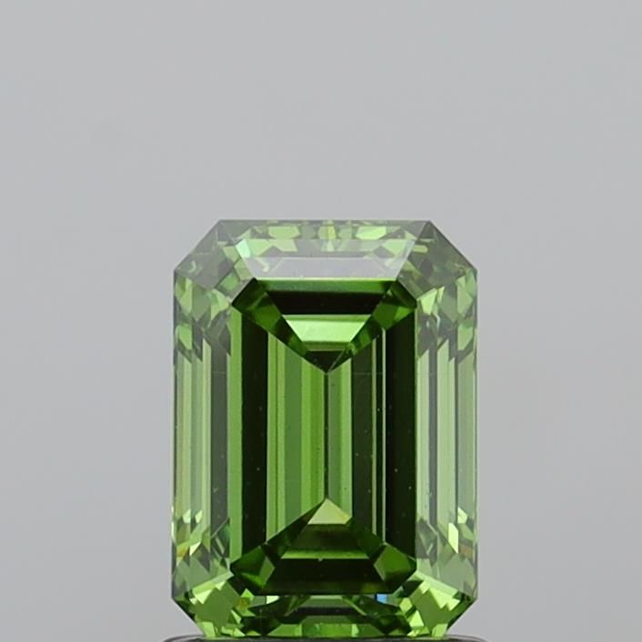 1.49 CT Fancy Vivid Green EMERALD