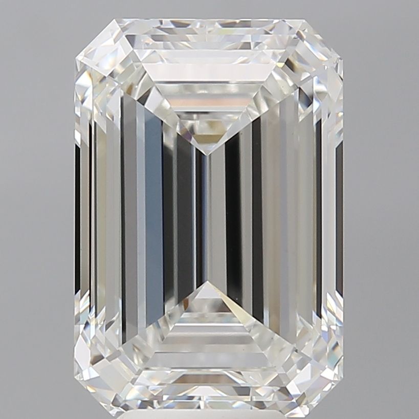 7.58 ct. emerald Lab Grown Diamond front image