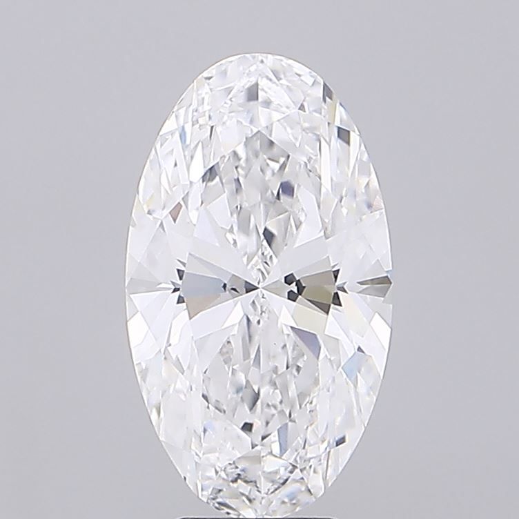 4.03 ct. oval Lab Grown Diamond front image