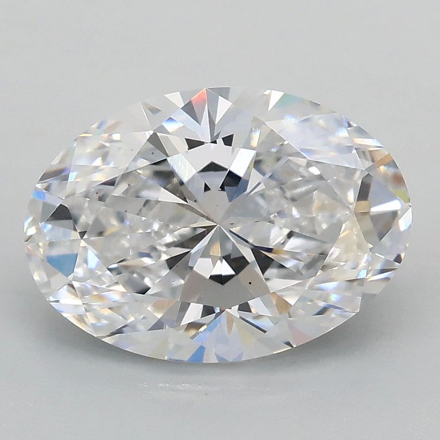2.02 ct. oval Lab Grown Diamond front image