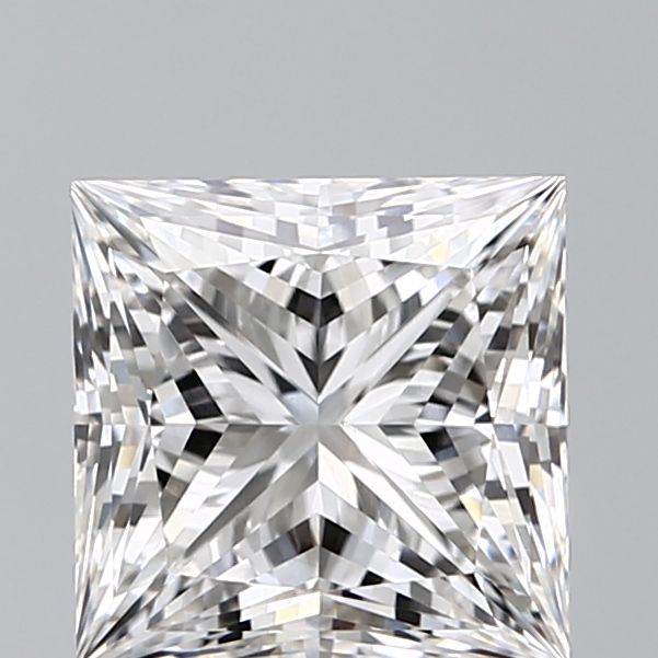 1.56 ct. princess Lab Grown Diamond front image