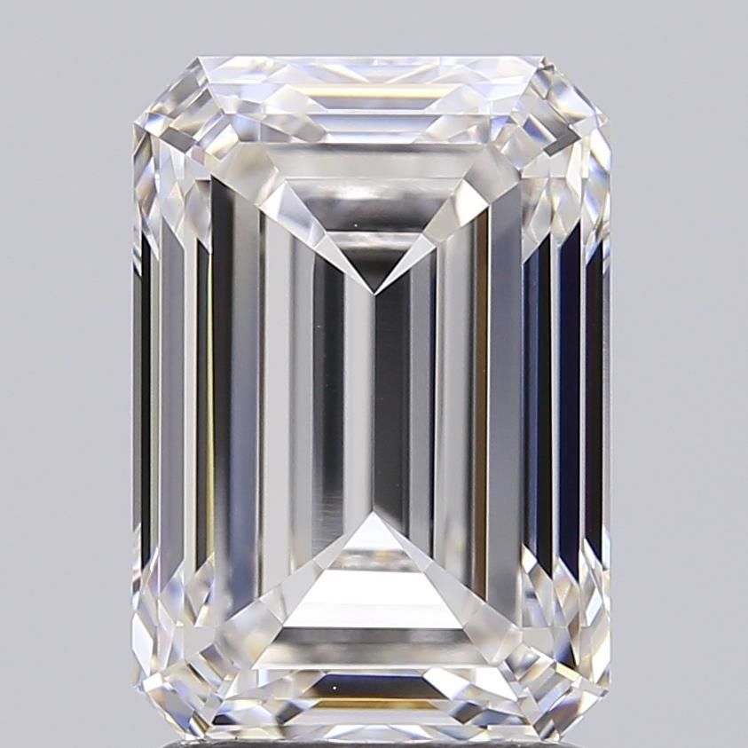 2.54 ct. emerald Lab Grown Diamond front image
