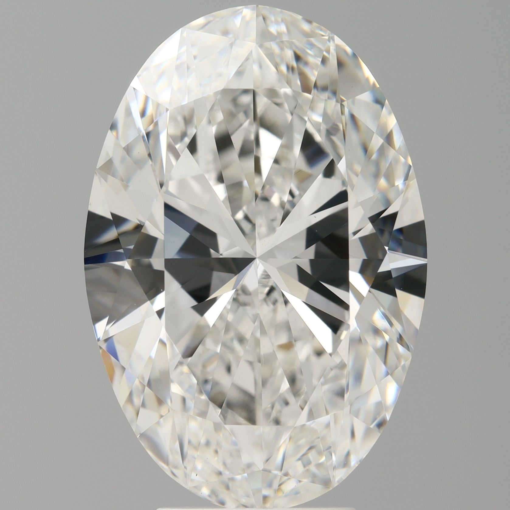 6.00 ct. oval Lab Grown Diamond front image