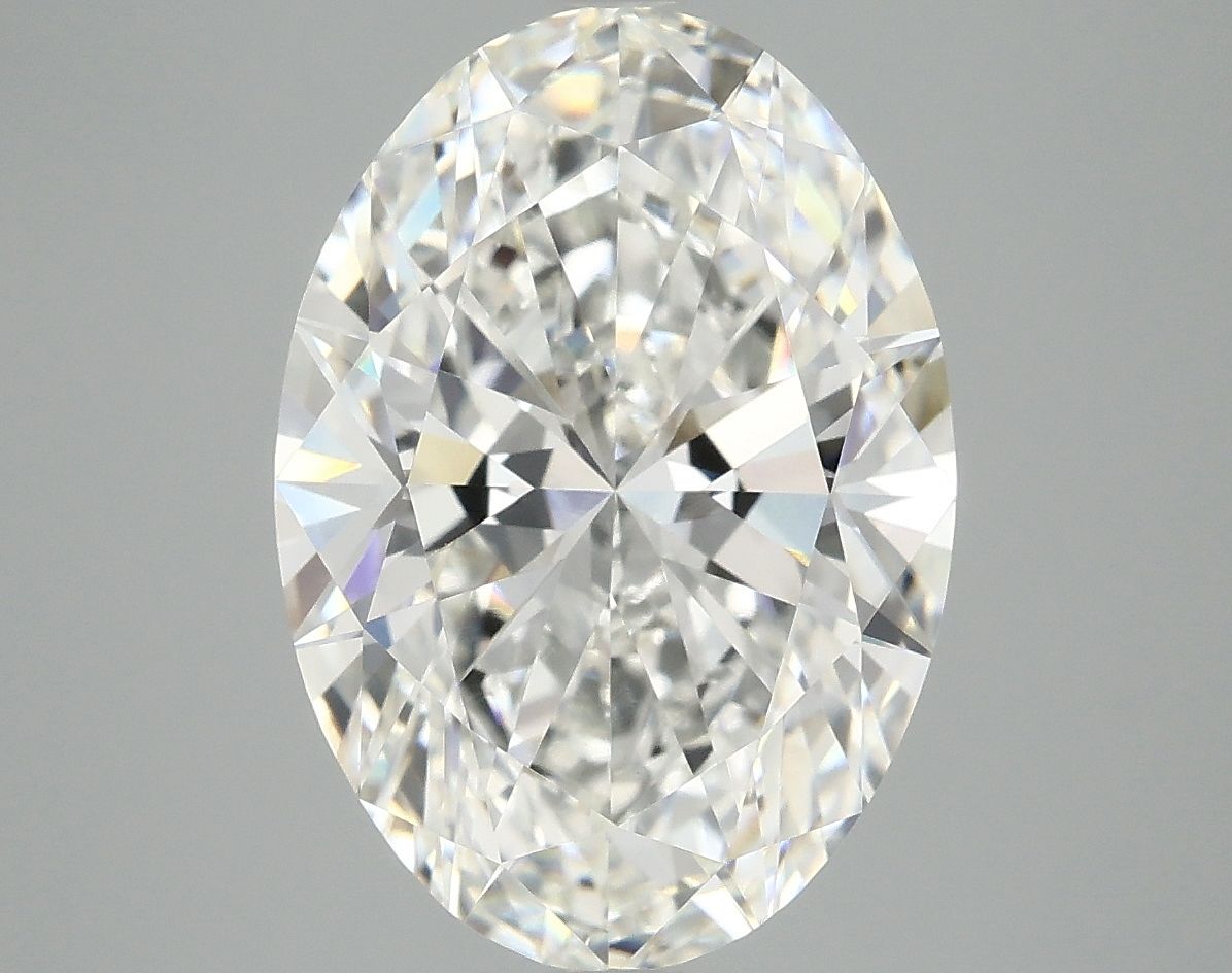 5.09 ct. oval Lab Grown Diamond front image