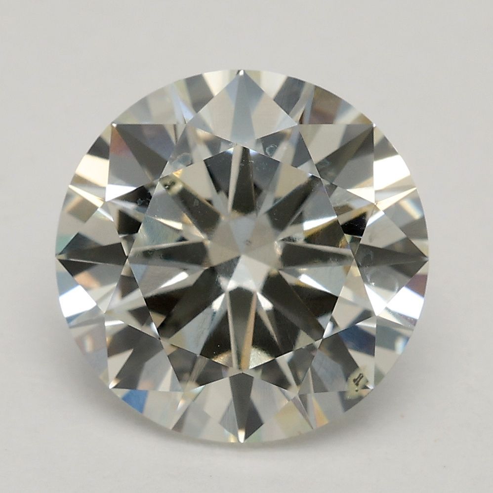 2.70 ct. round Lab Grown Diamond front image