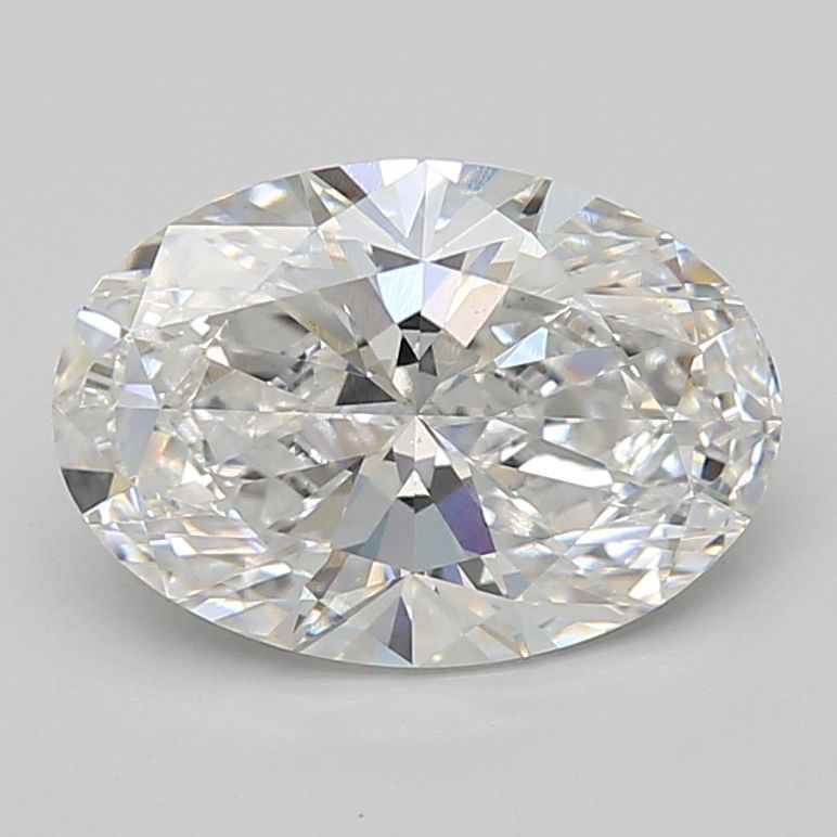 3.01 ct. oval Lab Grown Diamond front image