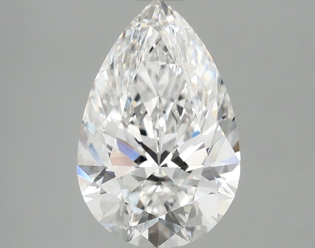 3.10 ct. pear Lab Grown Diamond front image
