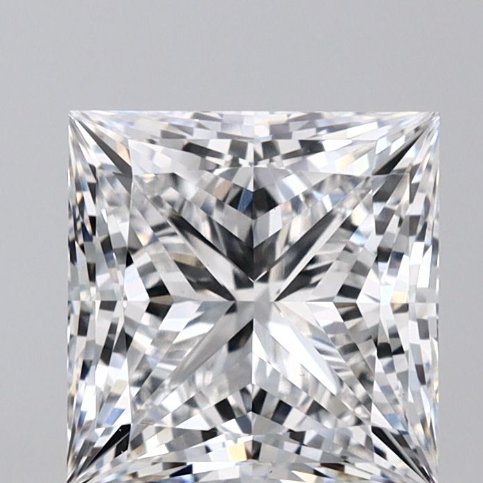 3.08 ct. princess Lab Grown Diamond front image