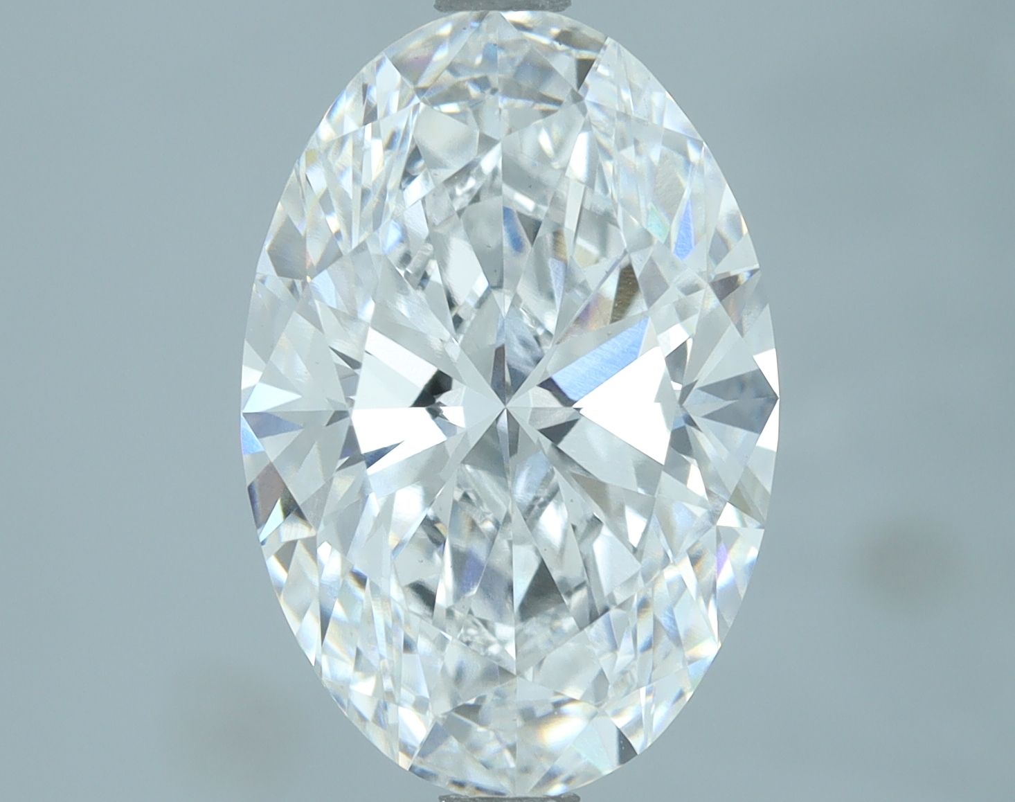 3.12 ct. oval Lab Grown Diamond front image