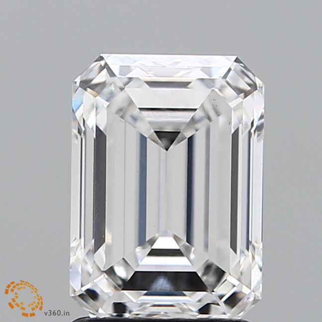 2.10 ct. emerald Lab Grown Diamond front image