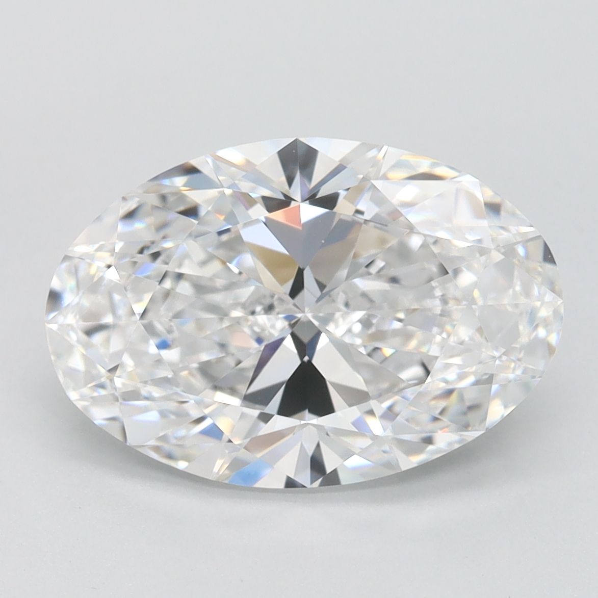 3.01 ct. oval Lab Grown Diamond front image