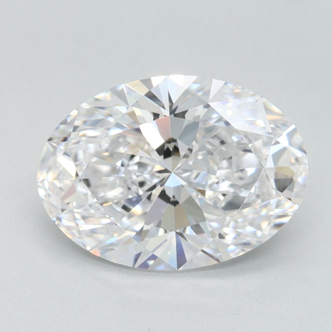 2.10 ct. oval Lab Grown Diamond front image