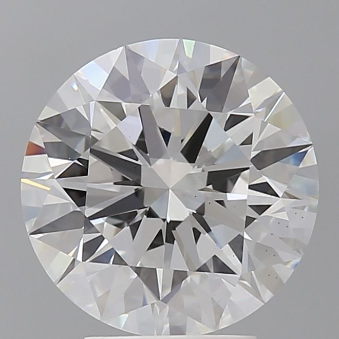 4.10 ct. round Lab Grown Diamond front image