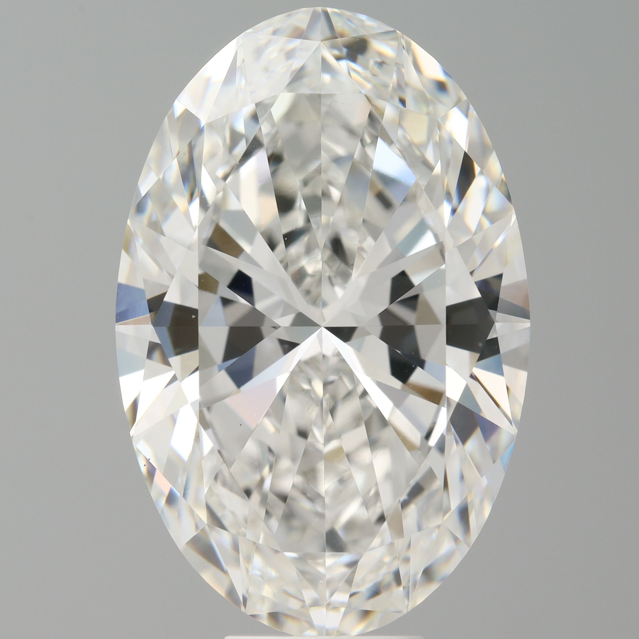 11.08 ct. oval Lab Grown Diamond front image
