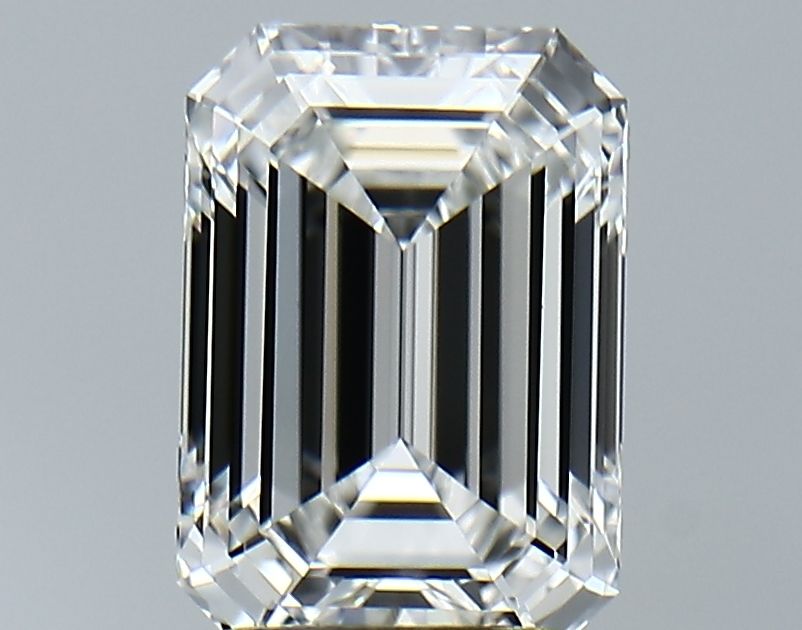 2.56 ct. emerald Lab Grown Diamond front image