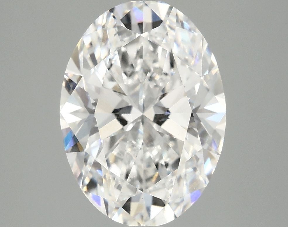 3.09 ct. oval Lab Grown Diamond front image