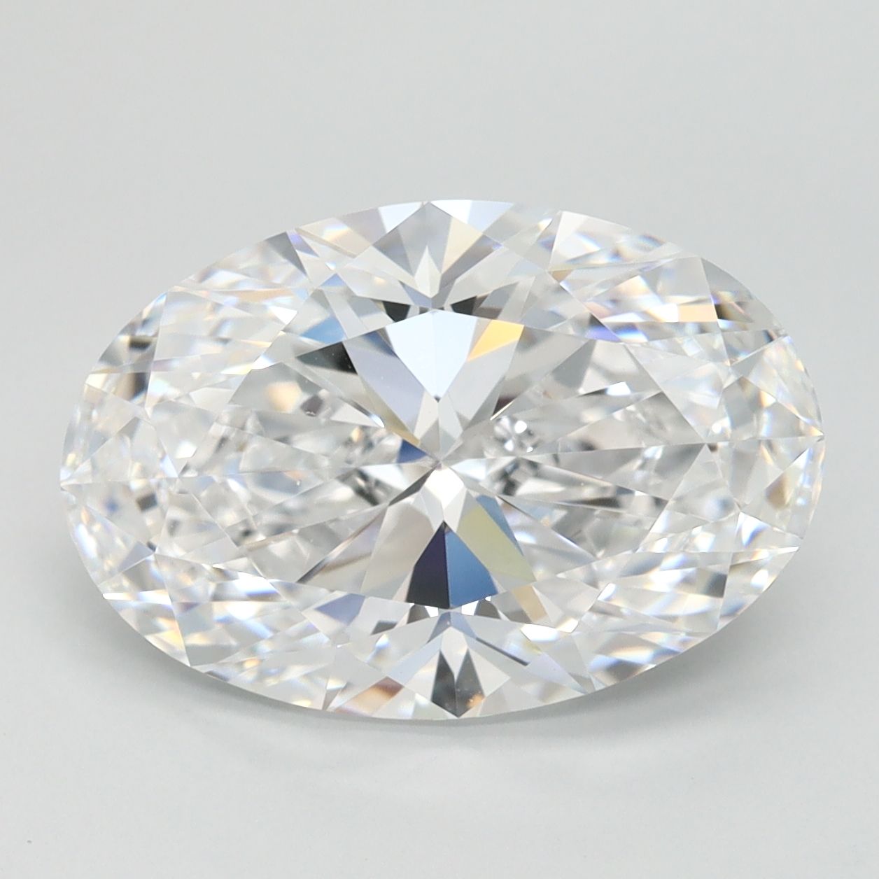 3.87 ct. oval Lab Grown Diamond front image