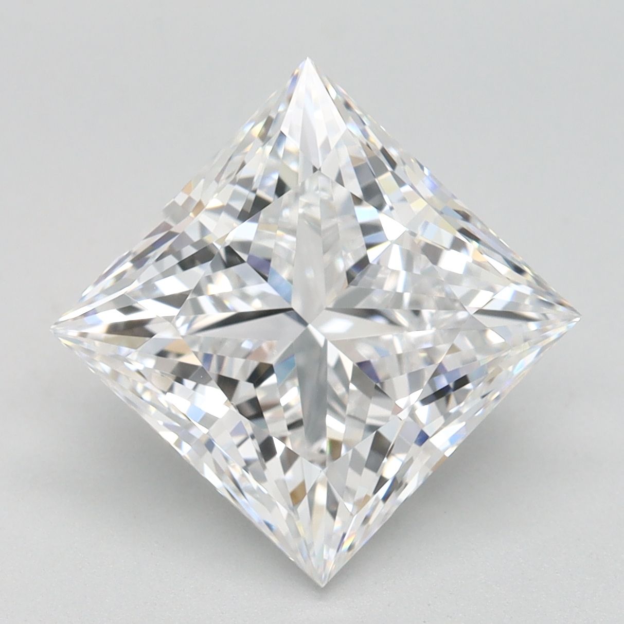 4.01 ct. princess Lab Grown Diamond front image