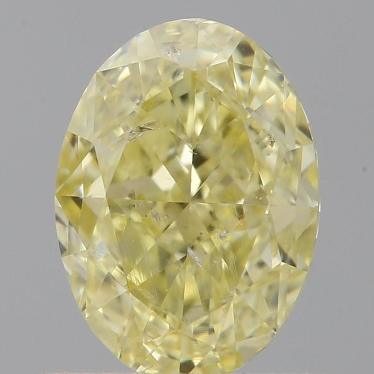 Diament 0.71 ct Fancy Intense Yellow/I1