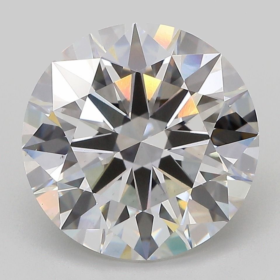 5.55 ct. round Lab Grown Diamond front image