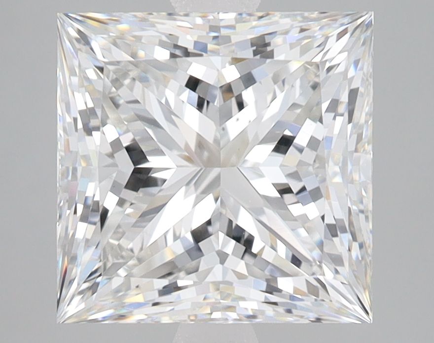 4.06 ct. princess Lab Grown Diamond front image
