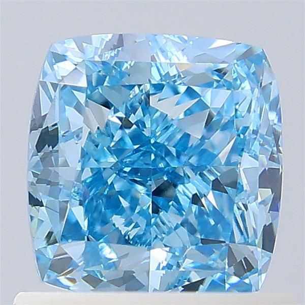 1.0 CT Fancy Vivid Blue CUSHION MODIFIED