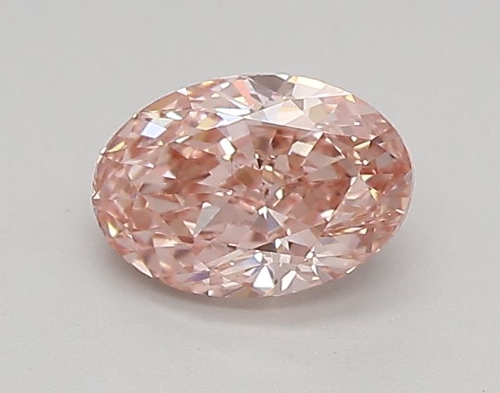0.62 CT Fancy Vivid Pink OVAL