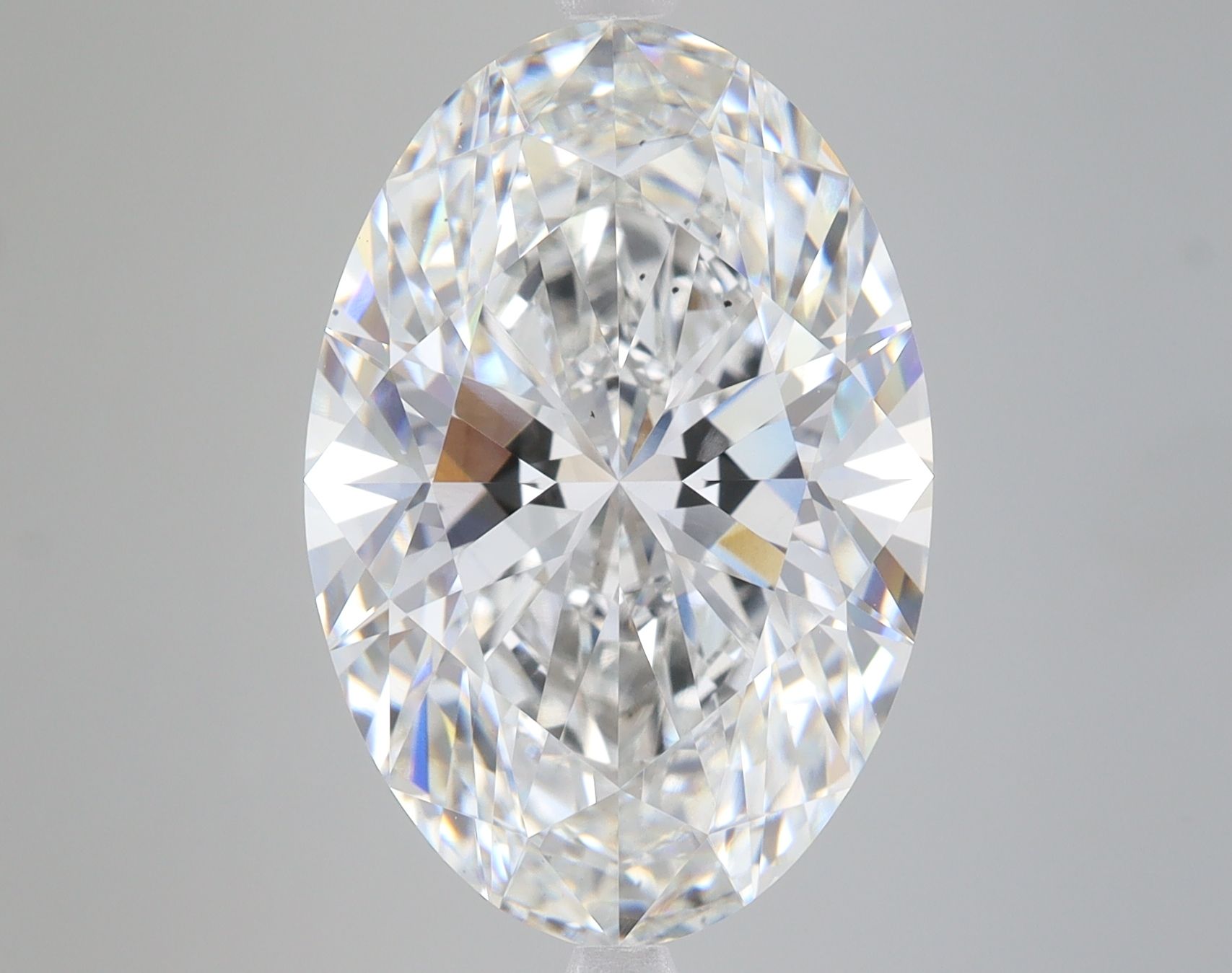 9.48 ct. oval Lab Grown Diamond front image