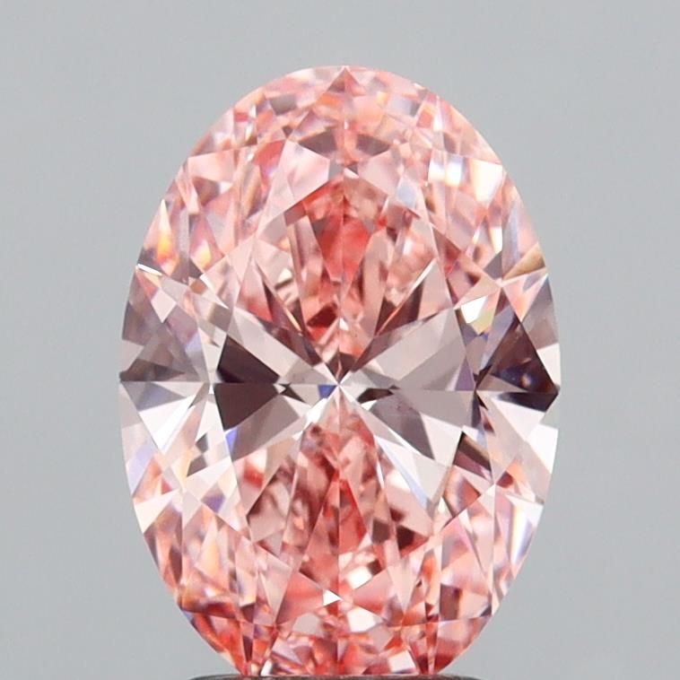 2.54 ct. oval Lab Grown Diamond front image