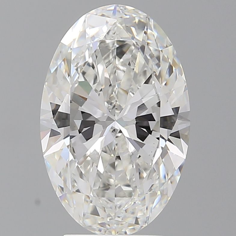 4.02 ct. oval Lab Grown Diamond front image