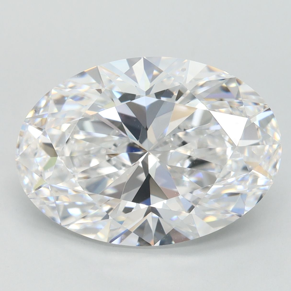 4.42 ct. oval Lab Grown Diamond front image