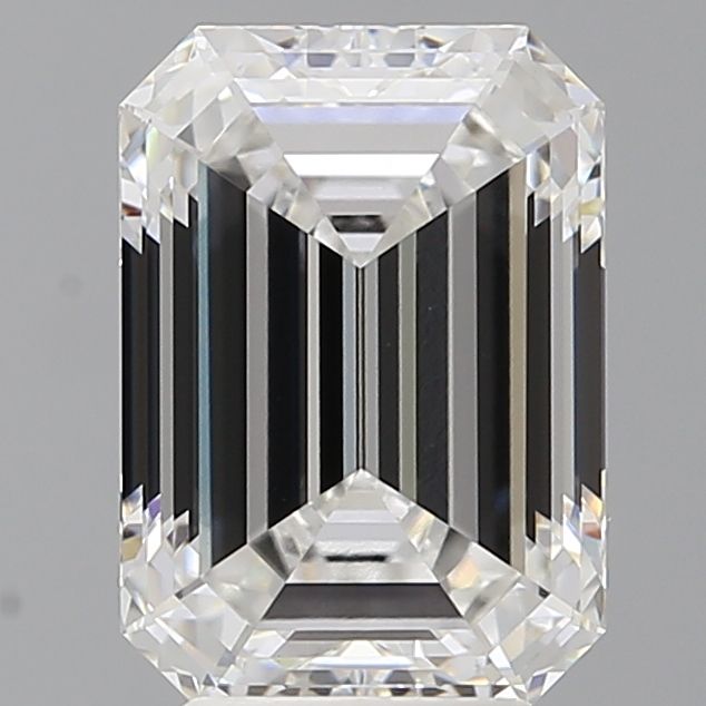 4.10 ct. emerald Lab Grown Diamond front image