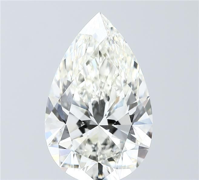 7.08 ct. pear Lab Grown Diamond front image