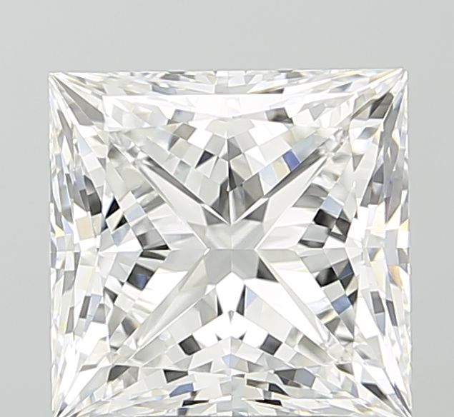 3.04 ct. princess Lab Grown Diamond front image
