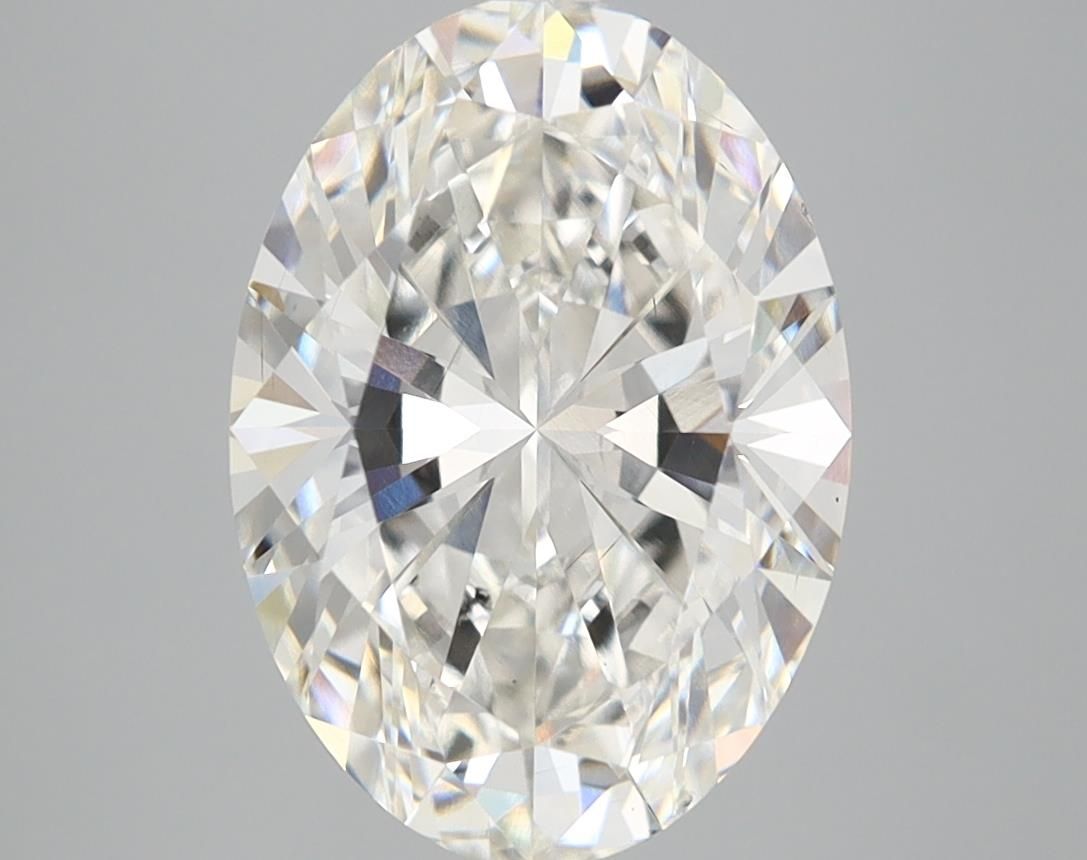 3.55 ct. oval Lab Grown Diamond front image