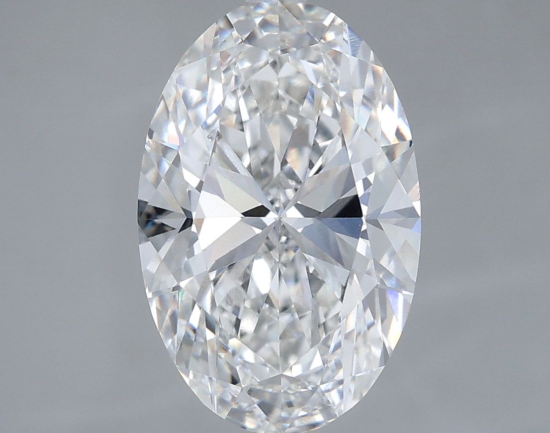4.08 ct. oval Lab Grown Diamond front image