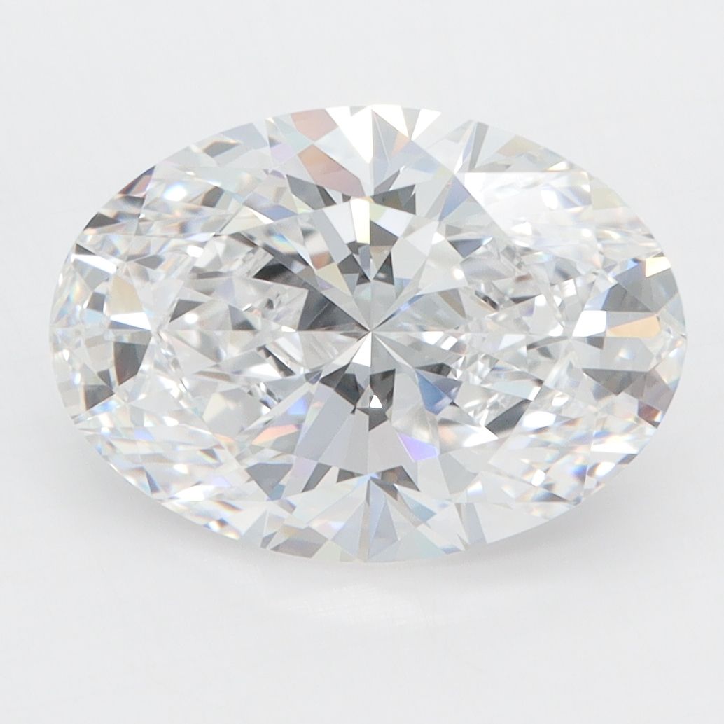 4.02 ct. oval Lab Grown Diamond front image