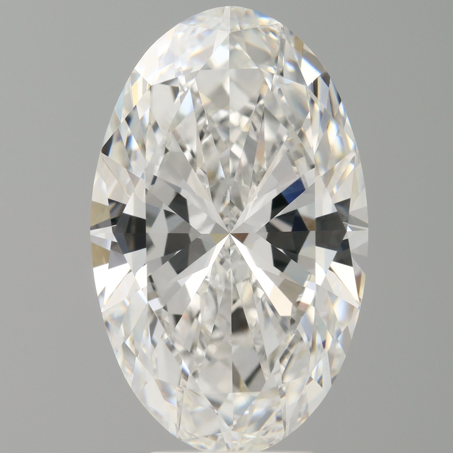 6.06 ct. oval Lab Grown Diamond front image