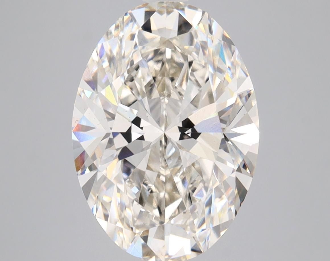 4.07 ct. oval Lab Grown Diamond front image