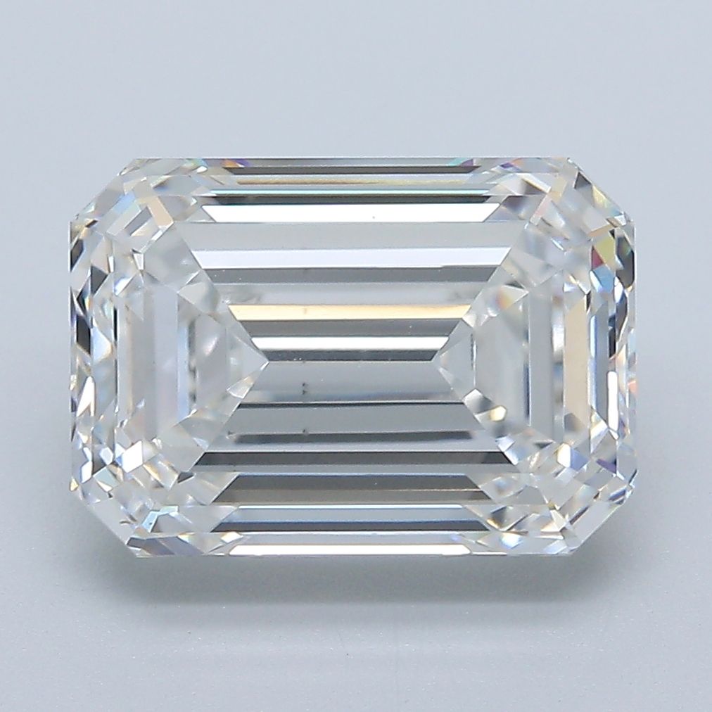 5.01 ct. emerald Lab Grown Diamond front image