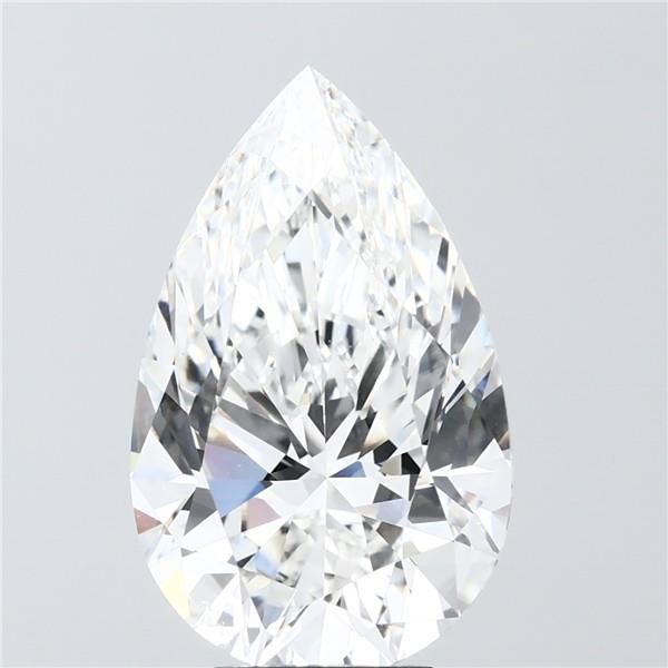 6.09 ct. pear Lab Grown Diamond front image