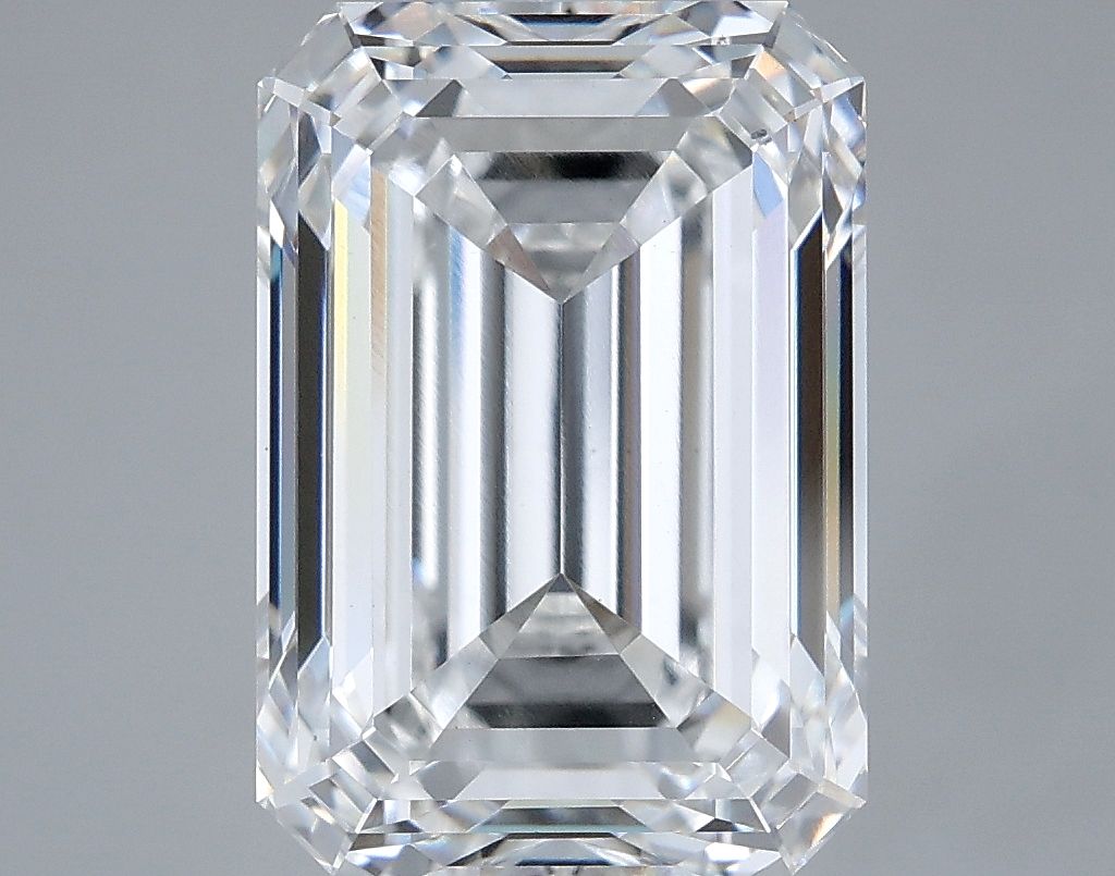 6.09 ct. emerald Lab Grown Diamond front image