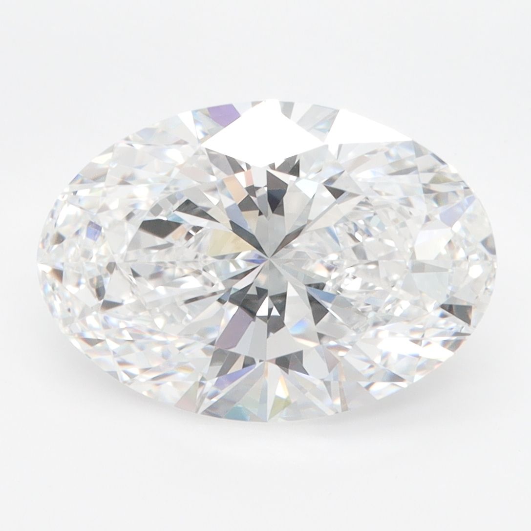 4.07 ct. oval Lab Grown Diamond front image