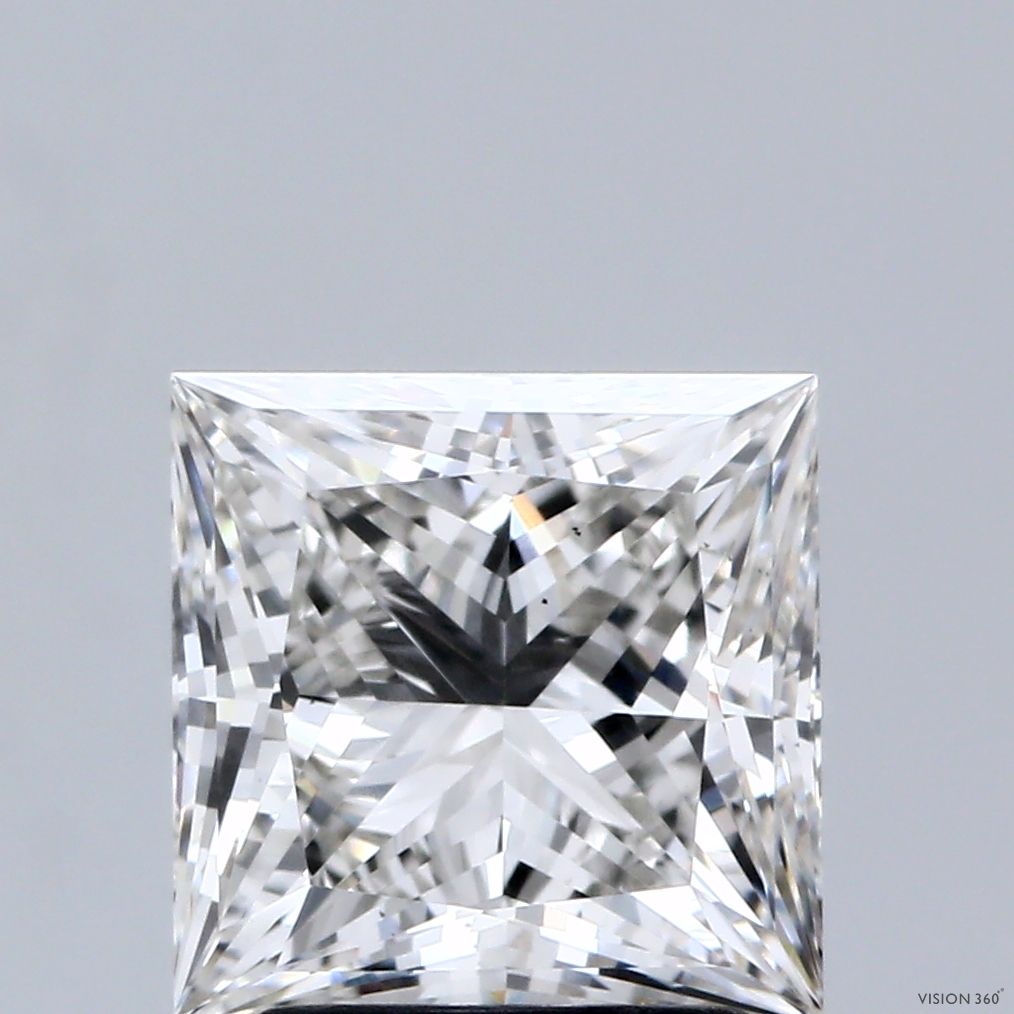 2.62 ct. princess Lab Grown Diamond front image
