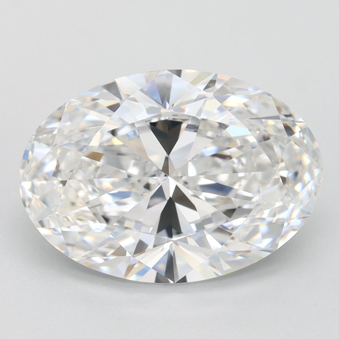 3.72 ct. oval Lab Grown Diamond front image