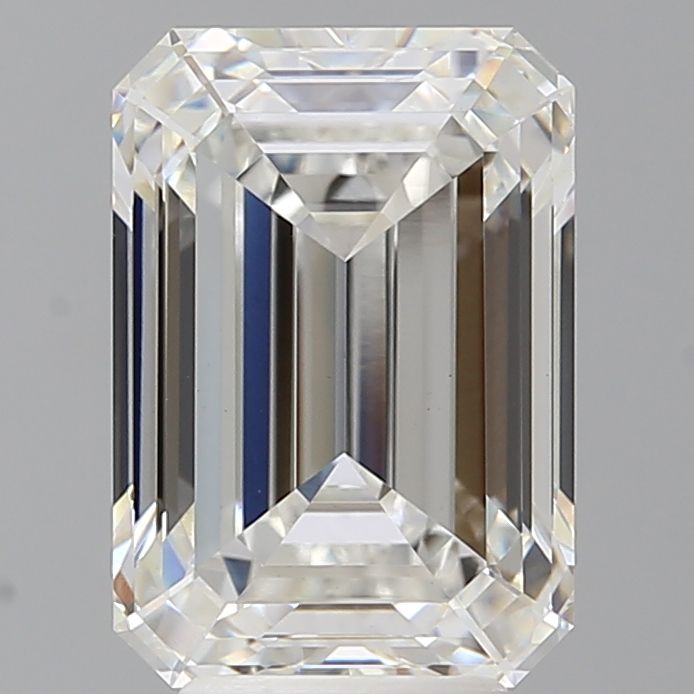 5.03 ct. emerald Lab Grown Diamond front image
