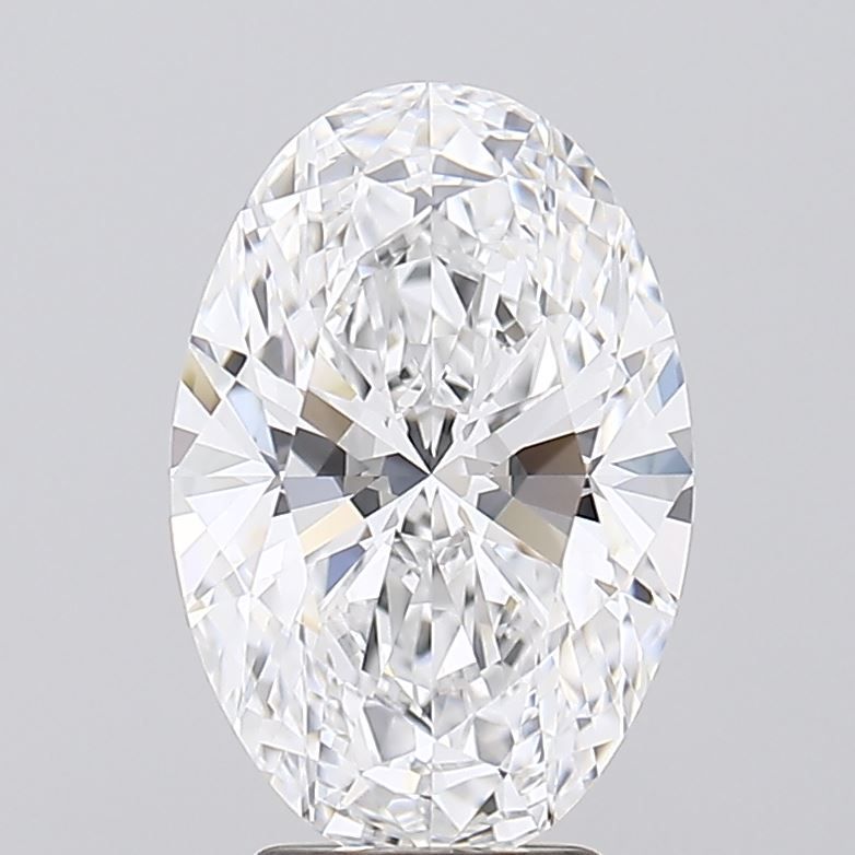 3.74 ct. oval Lab Grown Diamond front image